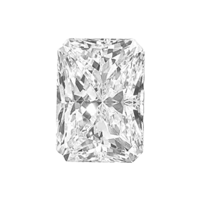 4.02ct IGI Radiant F/VS1 Lab Grown