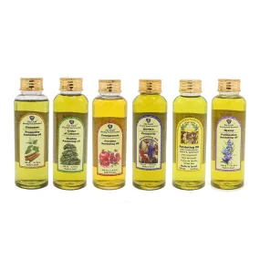 6 x Mix Anointing Oils 100 ml. - 3.4 fl.oz from Holy Land Jerusalem