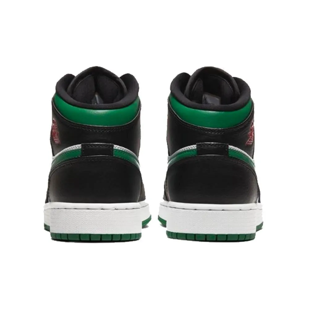 Air Jordan 1 Mid GS 'Black Pine Green'