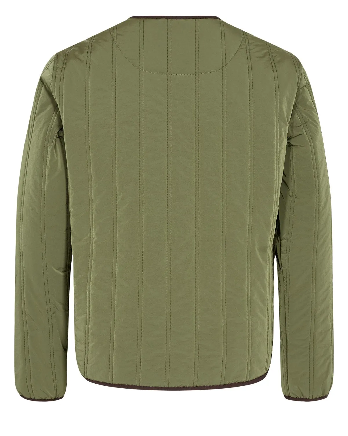 AKBASTIAN NYLON QUILT JACKET - Olivine