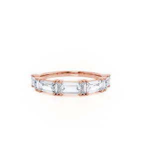 ALTAIR - Lab Diamond Baguette Statement Eternity 18k Rose Gold