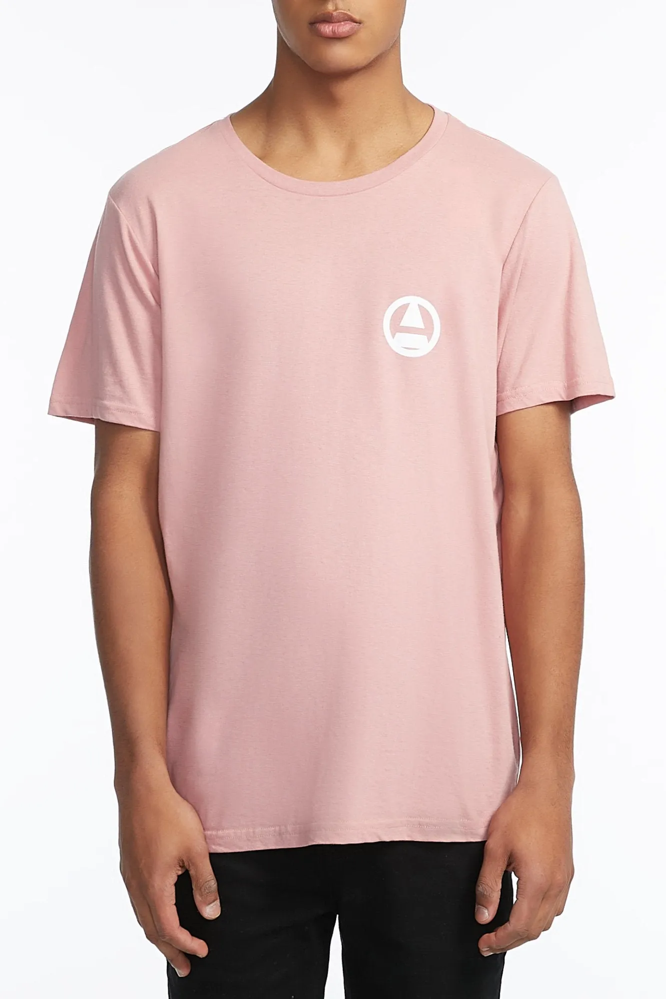 Amnesia Rose Back Print Short Sleeve Tee