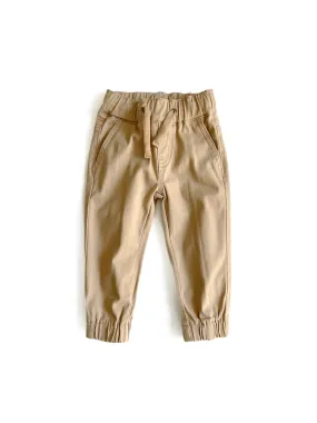 Basic Chino Jogger - Camel