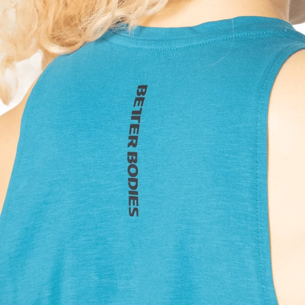 Better Bodies Fluid High Tank - Dark Turquoise