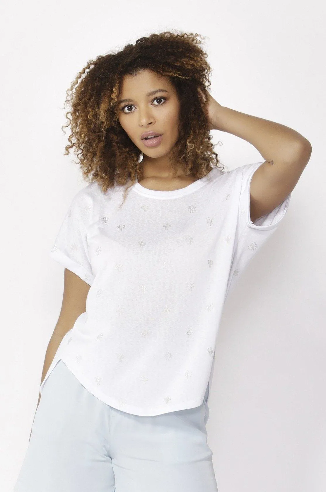 Betty Basics Adelaide Tee in White