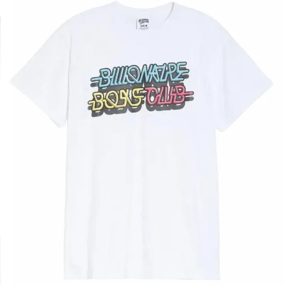 Billionaire Boys Club BB Neon SS Tee (White) 821-7211