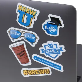 Brew U Stickers