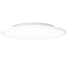 Brilliant 1 Light 30W Buffi LED Ceiling Panel - White & Cold White | G96885A85