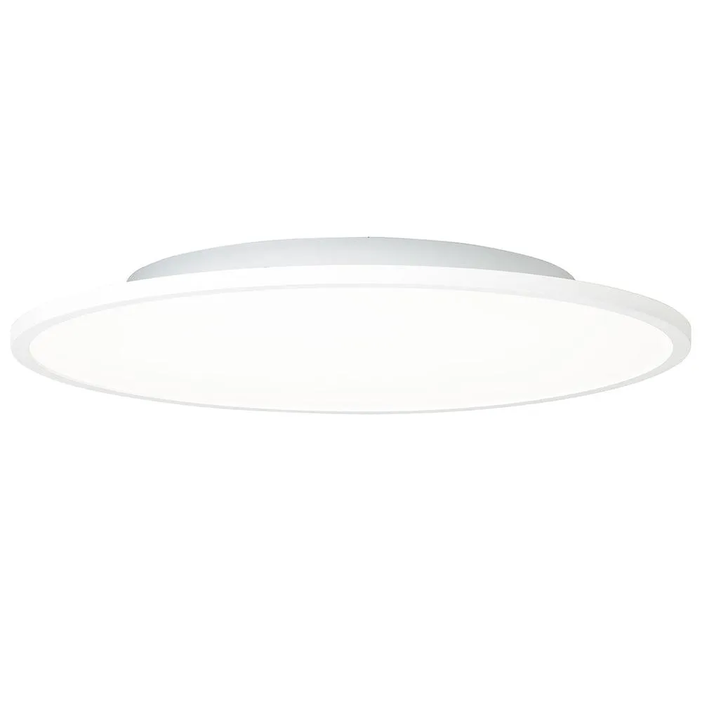 Brilliant 1 Light 30W Buffi LED Ceiling Panel - White & Cold White | G96885A85