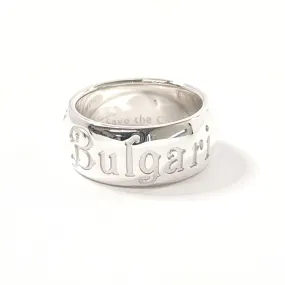 BVLGARI Ring Silver925 Silver Save the Children Charity Women 50 Used Authentic