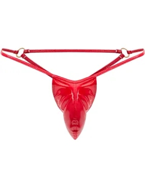 Candyman 99738 Gloss G-string Red