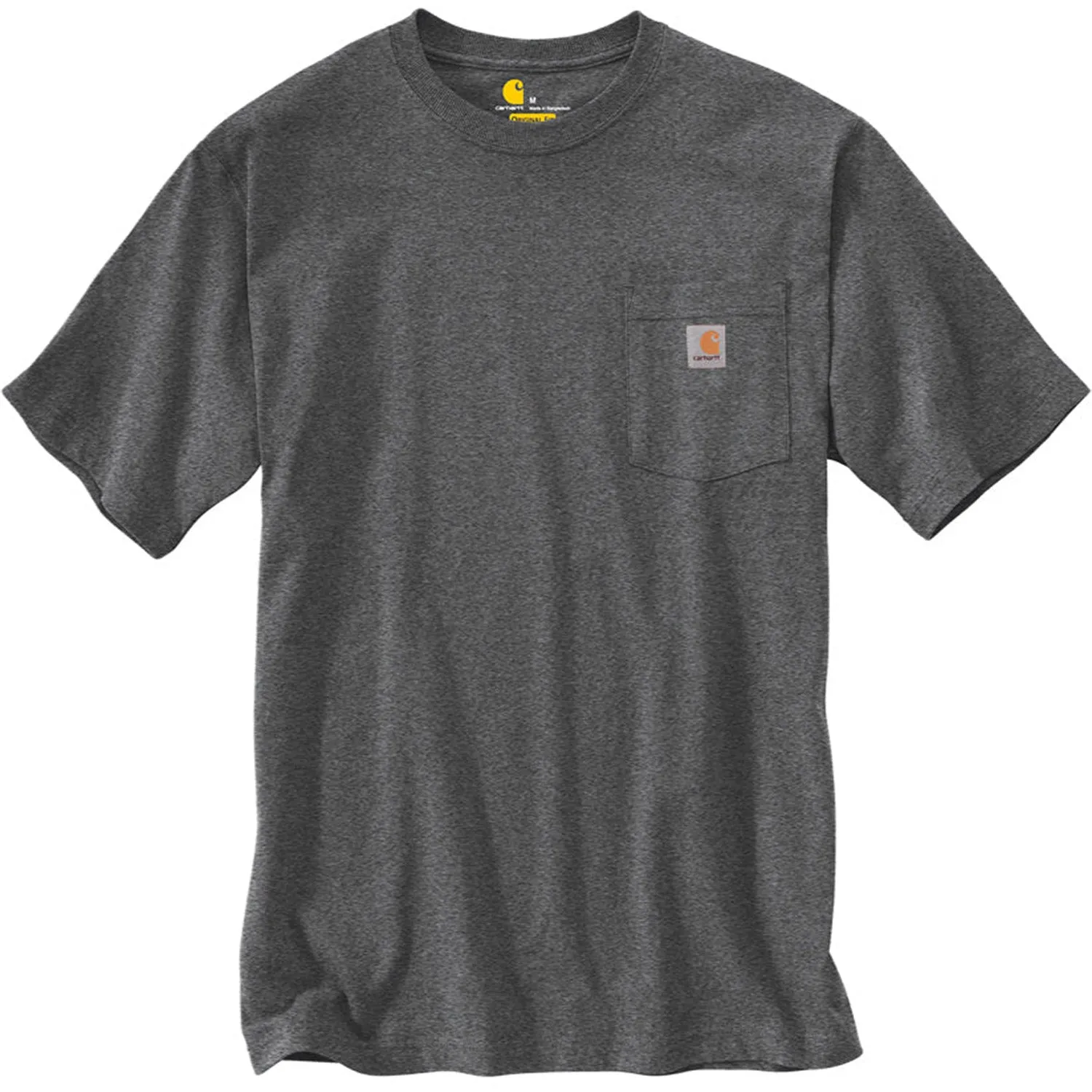 Carhartt Men's Short Sleeve Pocket T-Shirt_Carbon Heather