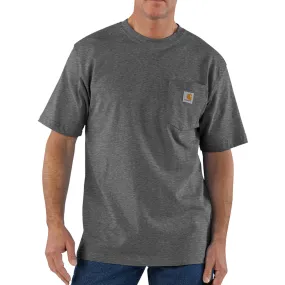 Carhartt Men's Short Sleeve Pocket T-Shirt_Carbon Heather