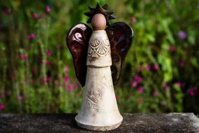 Ceramic Angel Keepsake Urn