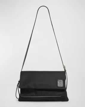 City Small Flap Nylon Shoulder Bag