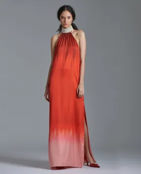 Concha Sunset Red Dress