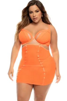 Convertible Babydoll with Removable Skirt | Plus Size