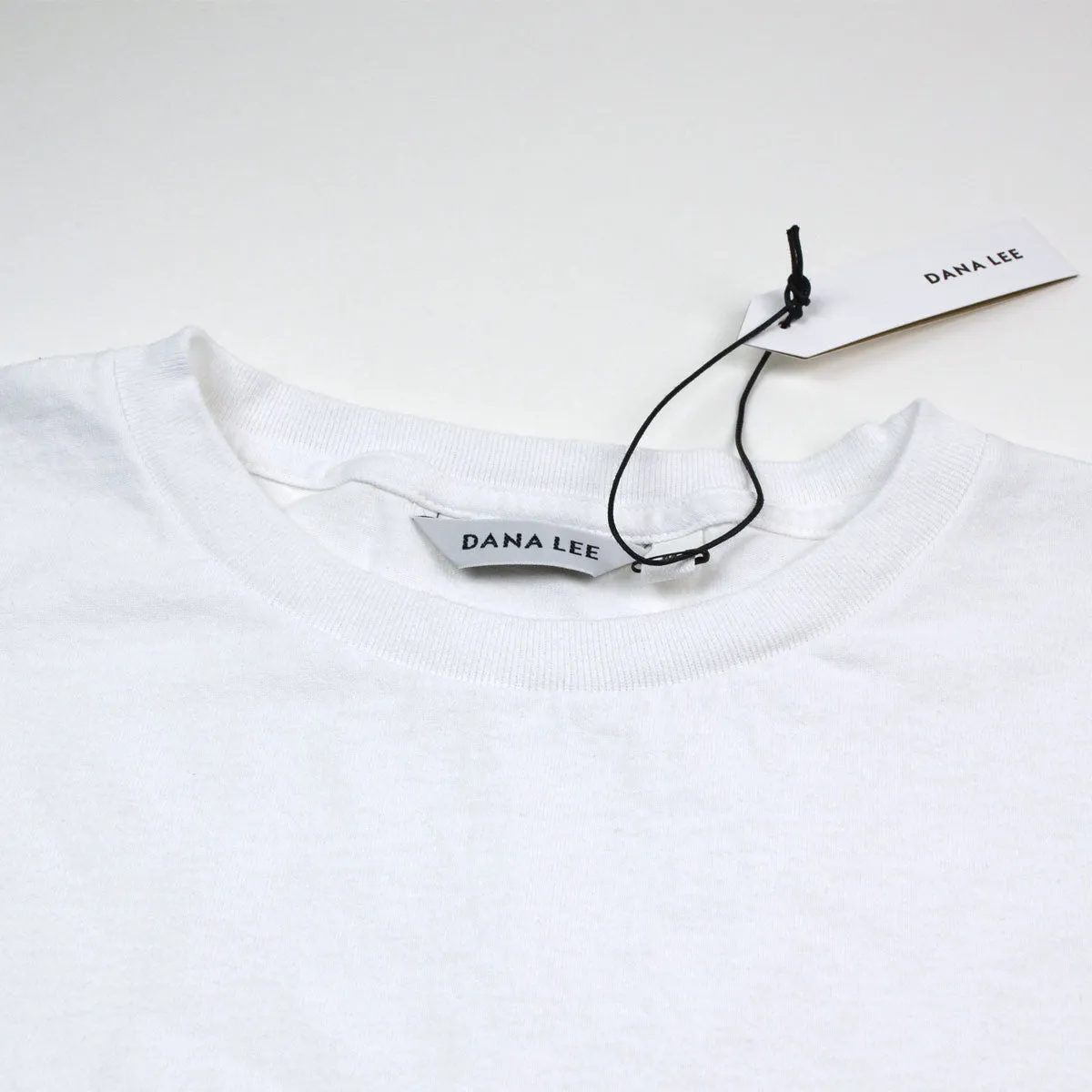 Dana Lee - Double-needle Tee - Scoured White