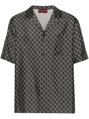 GG-PRINT SILK SHIRT