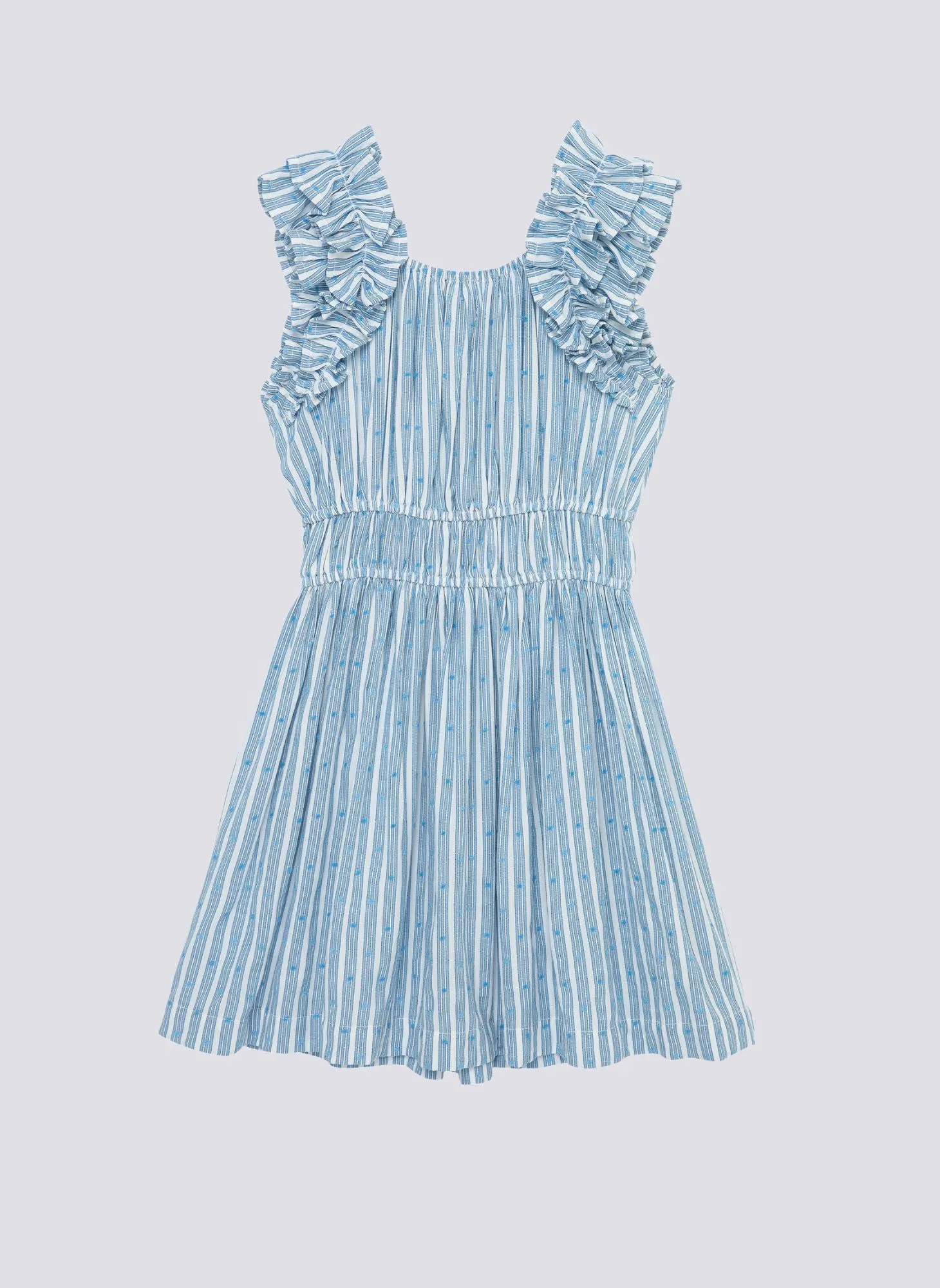 Habitual Kids Ruffle Smocked Dress