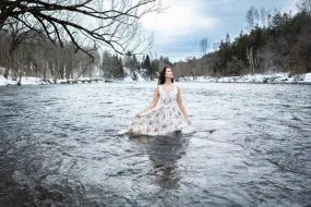 How do you feel about a dress worn in a river? 😅