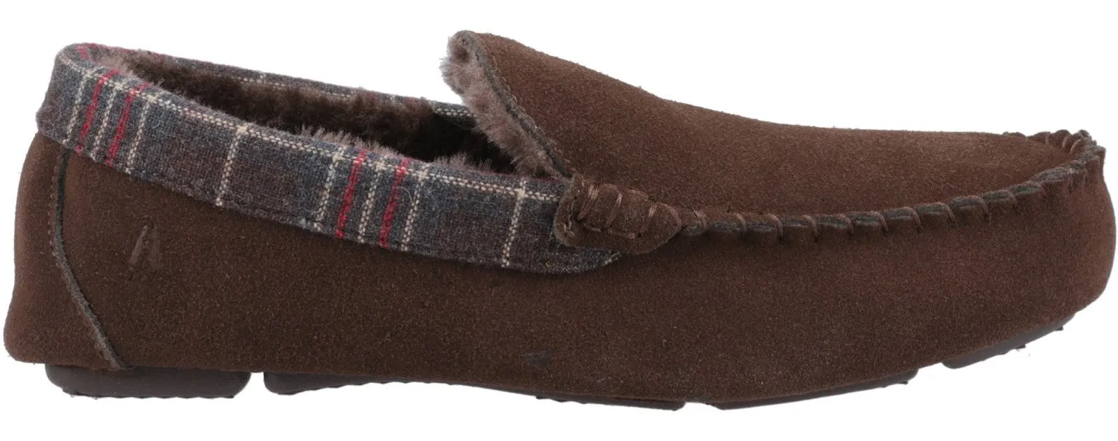 Hush Puppies Andreas Mens Suede Leather Slipper