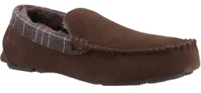 Hush Puppies Andreas Mens Suede Leather Slipper