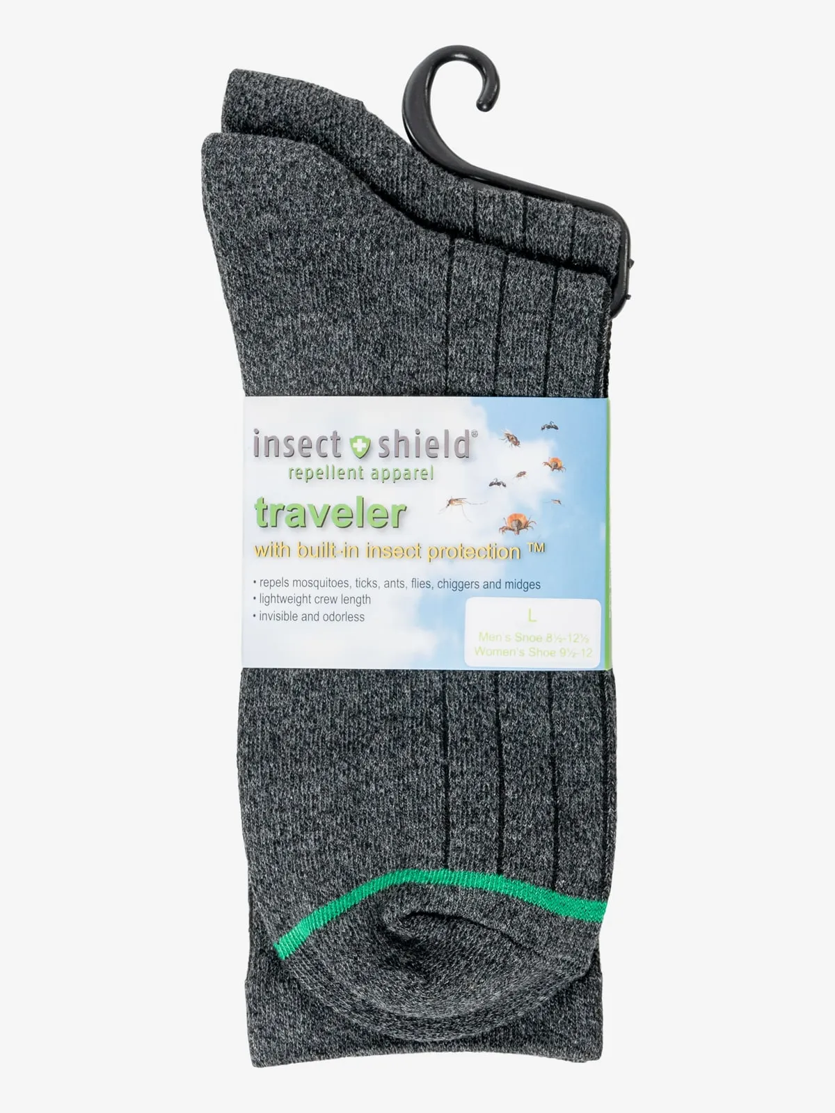 Insect Shield Traveler Socks (Two-Pair Pack)