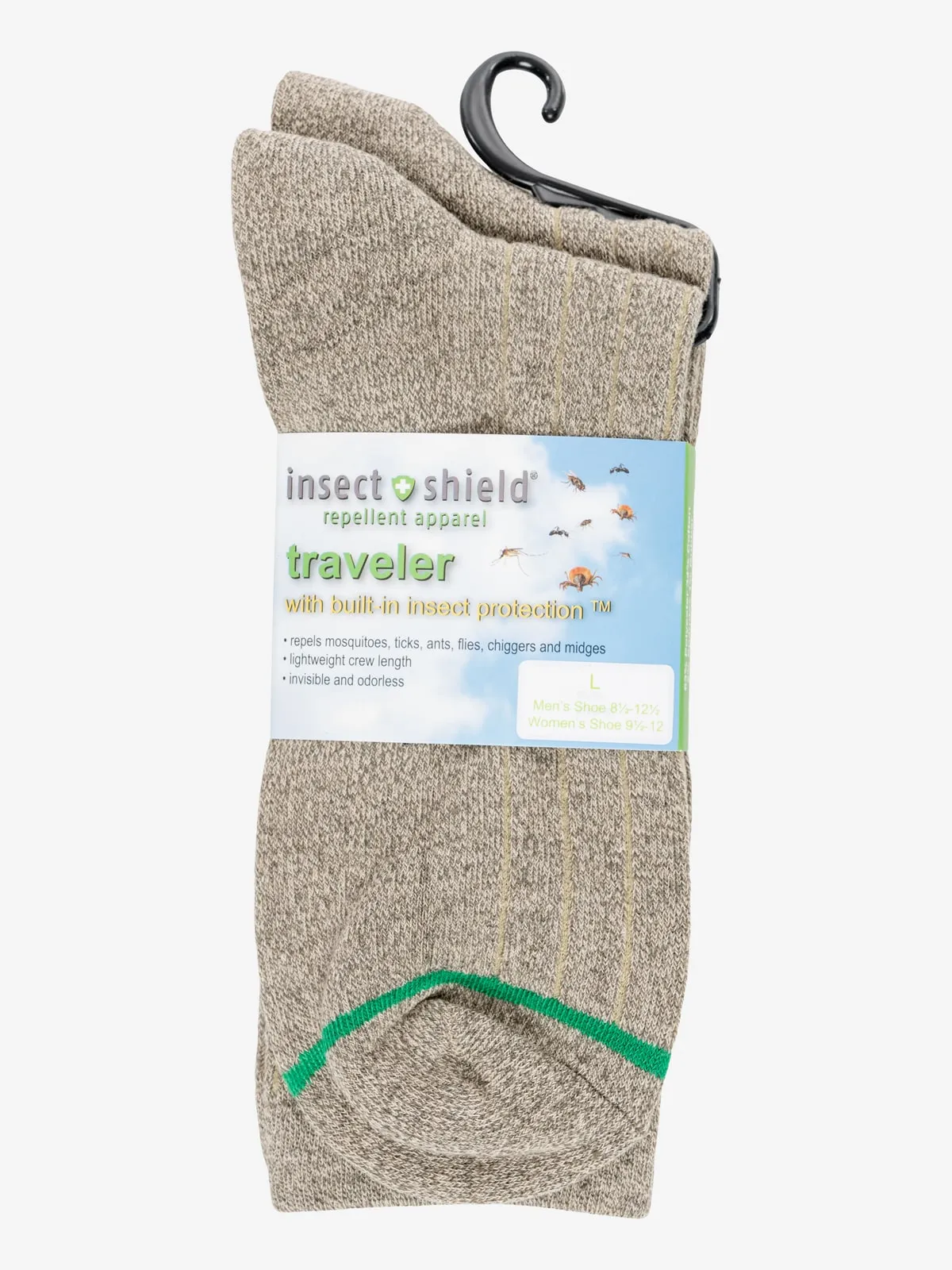 Insect Shield Traveler Socks (Two-Pair Pack)