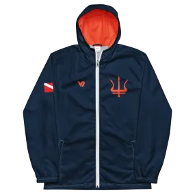 Leros Diving Academy Navy Men’s windbreaker