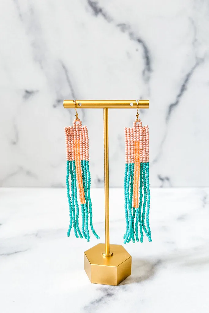 Melanie Beaded Earrings