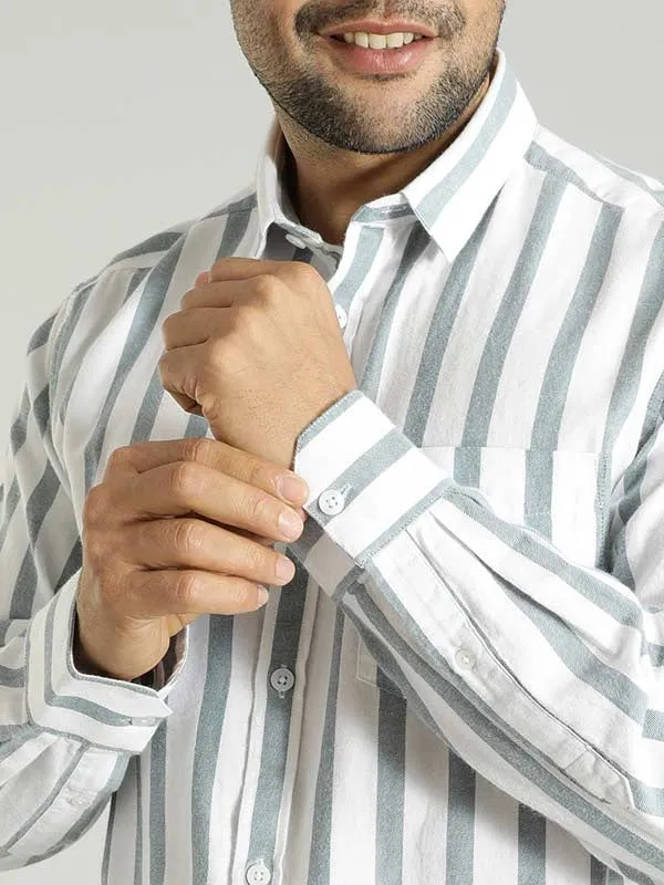 Men Checked Full Sleeve Cotton Shirt