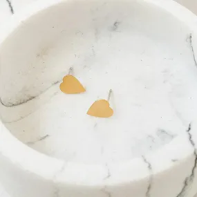 Petite Heart Studs