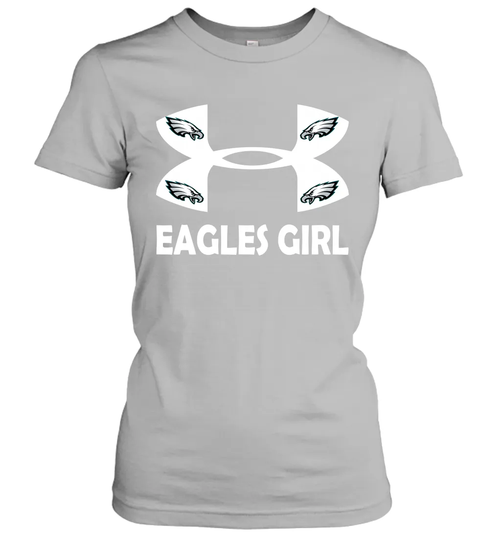 Philadelphia Eagles Girl Under Armour Football Short Sleeve