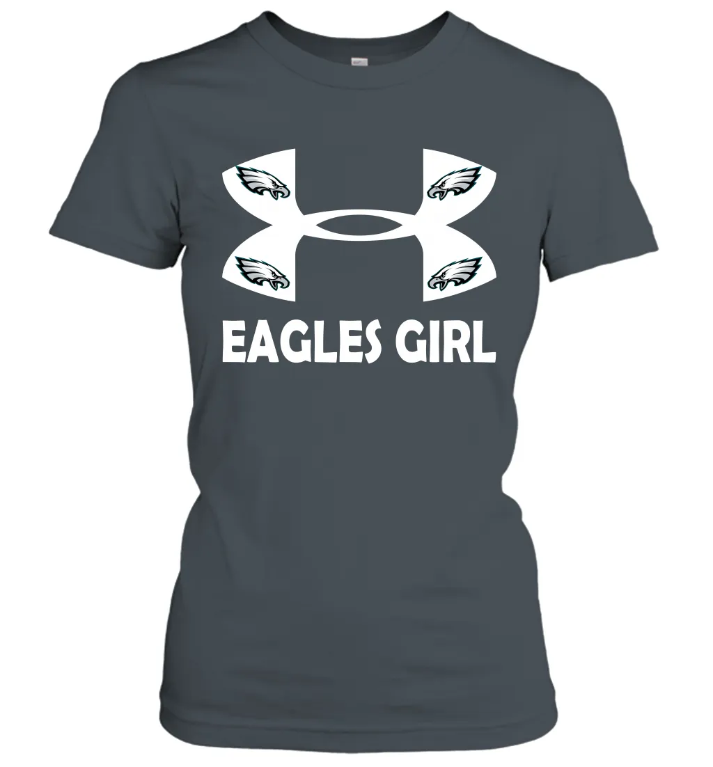 Philadelphia Eagles Girl Under Armour Football Short Sleeve