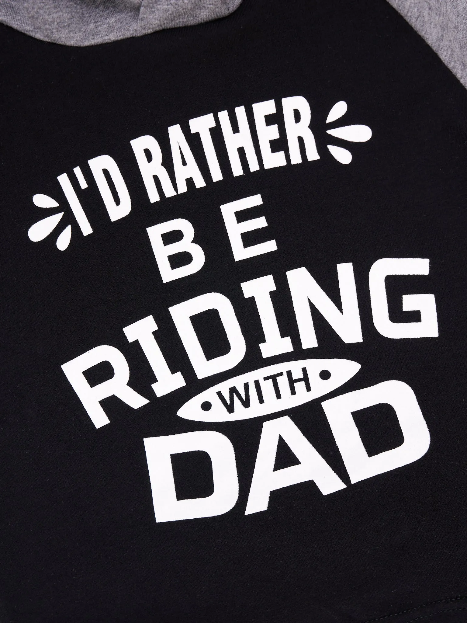 "Riding With Dad" Hoodie Outfit