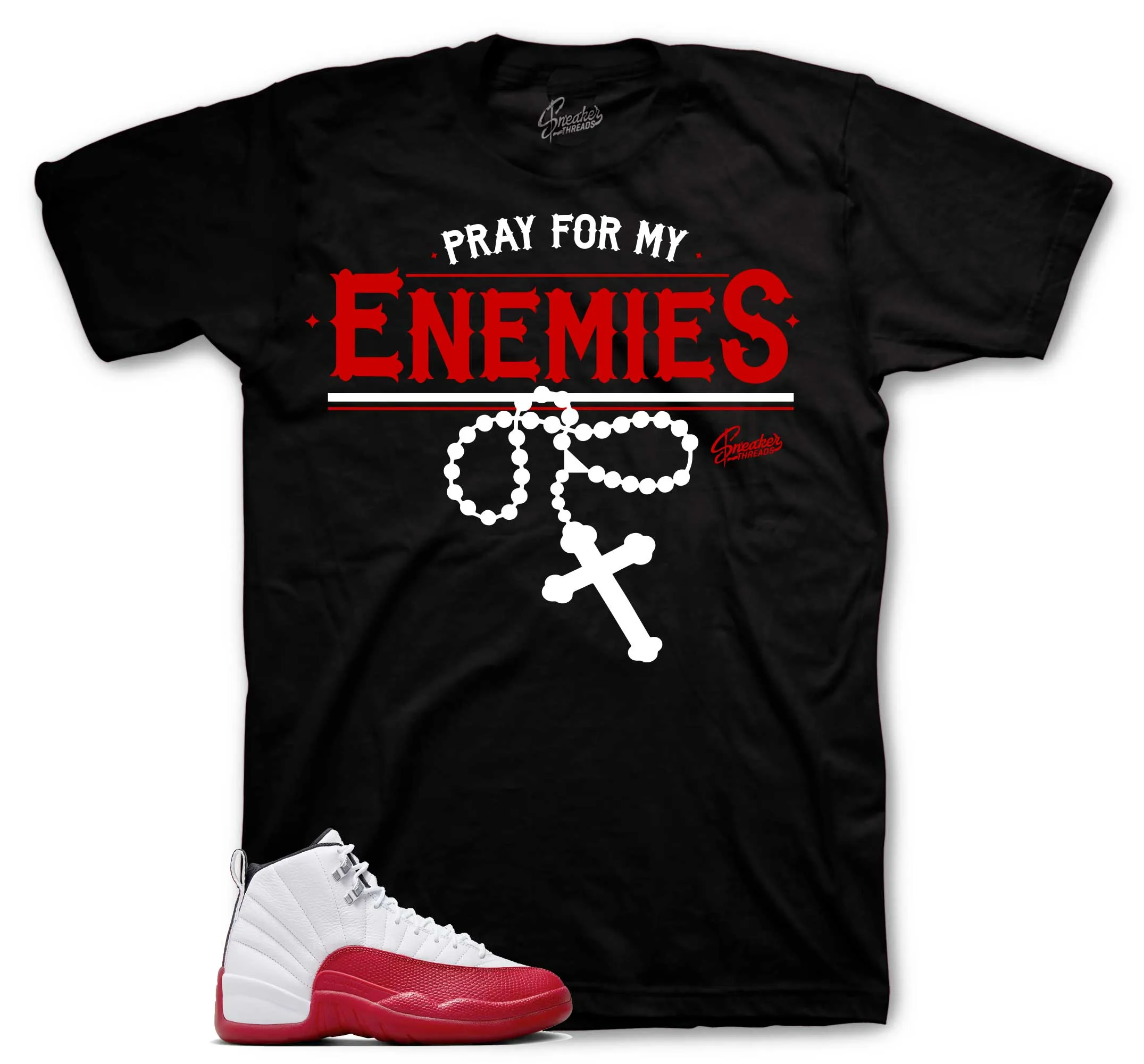 Retro 12 Cherry Enemies Shirt