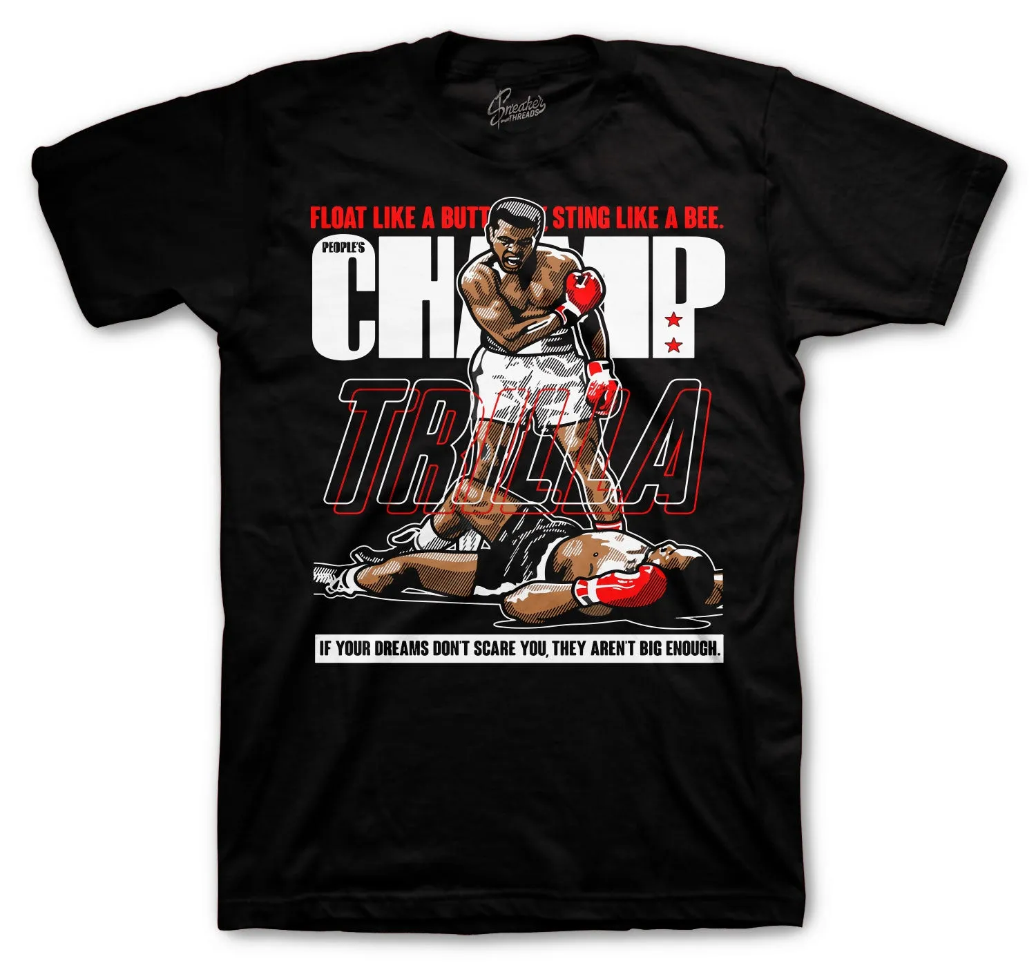 Retro 5 Raging Bull Trilla Shirt