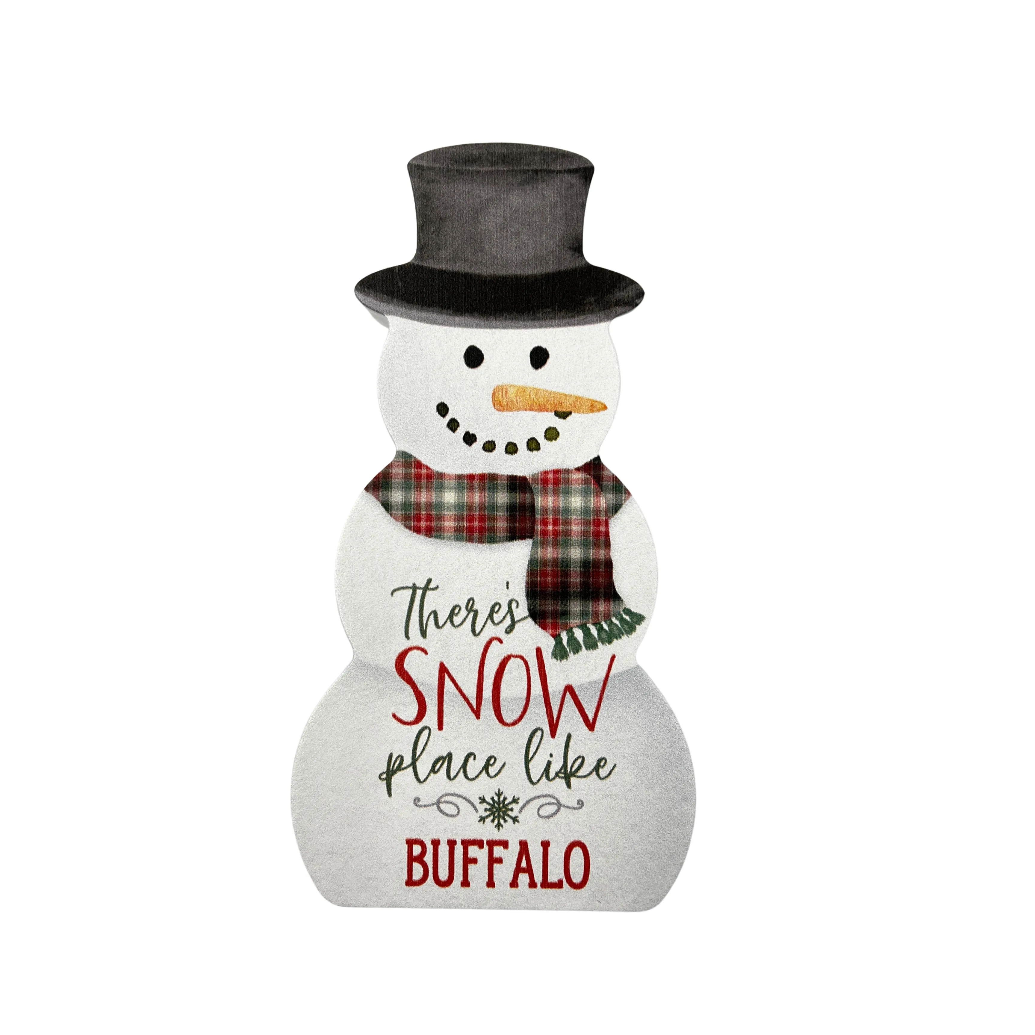 Snow Place Like Buffalo Snowman