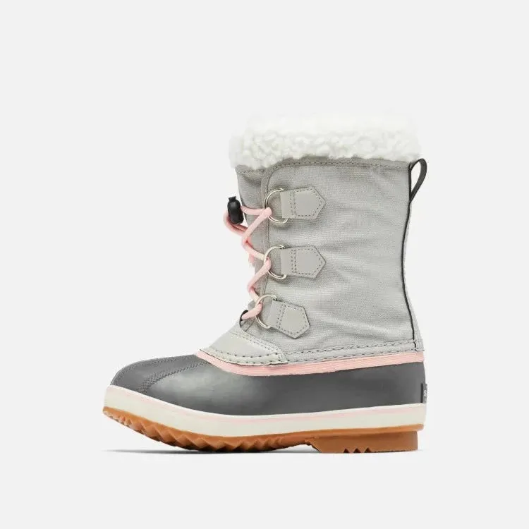 Sorel Dove/Gum Nylon Yoot Pac Youth Boot