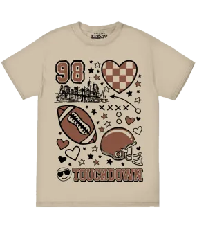 Touchdown Football Mix Tee