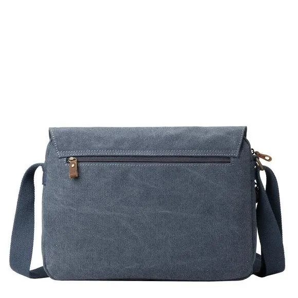 Troop London Organic Cotton Computer Messenger | Blue