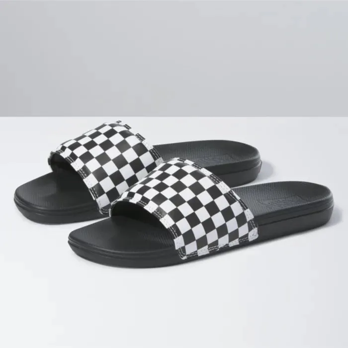 Vans Men's Checkerboard La Costa Slides On